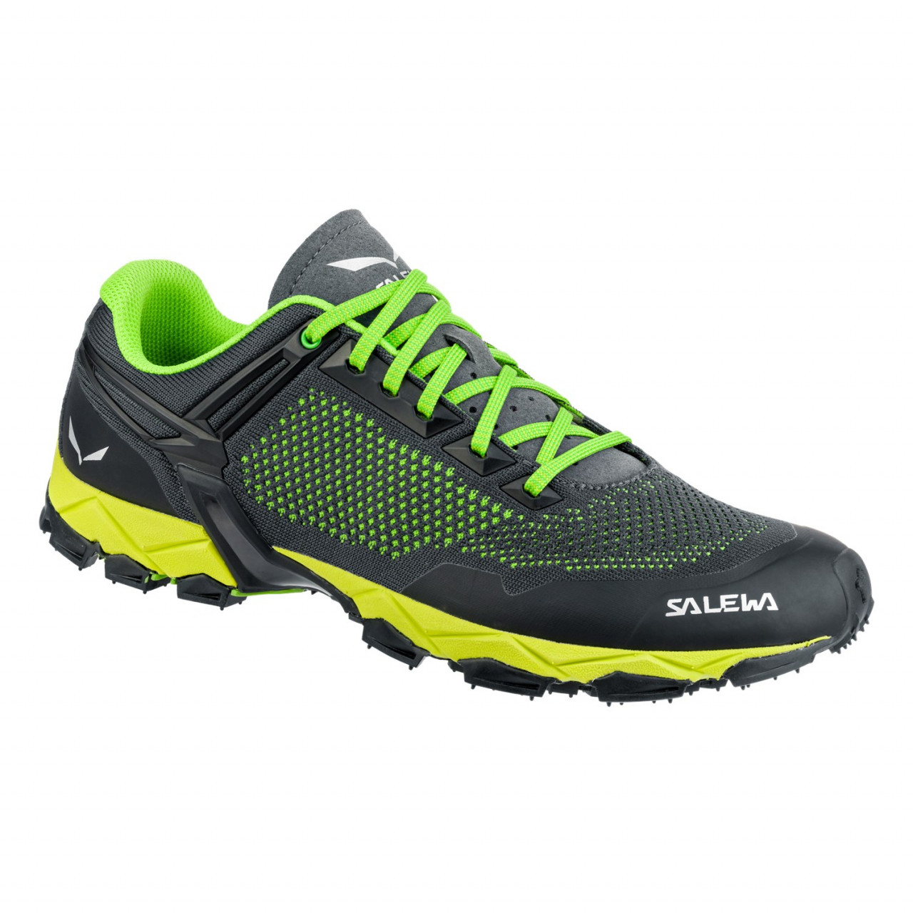 Salewa Lite Train K Erkek Yürüyüş Ayakkabısı Yeşil/Mavi Türkiye 078463DKR